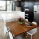 contemporary-black-kitchen-cabinets