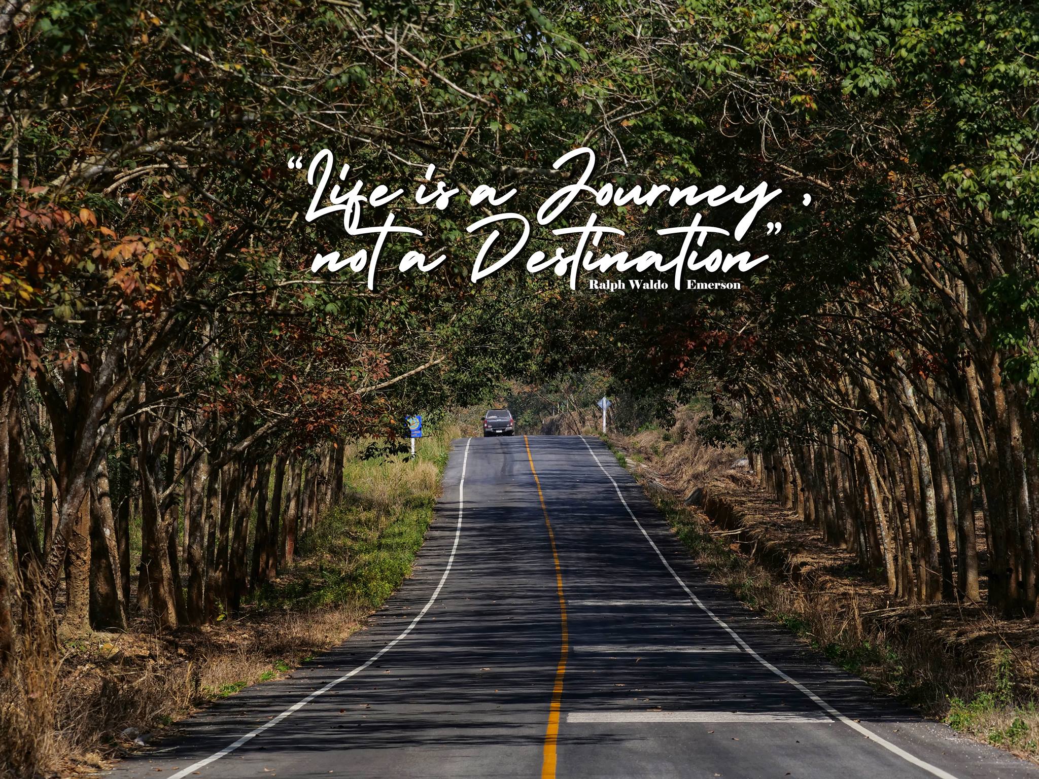 Life is a Journey , not a Destination