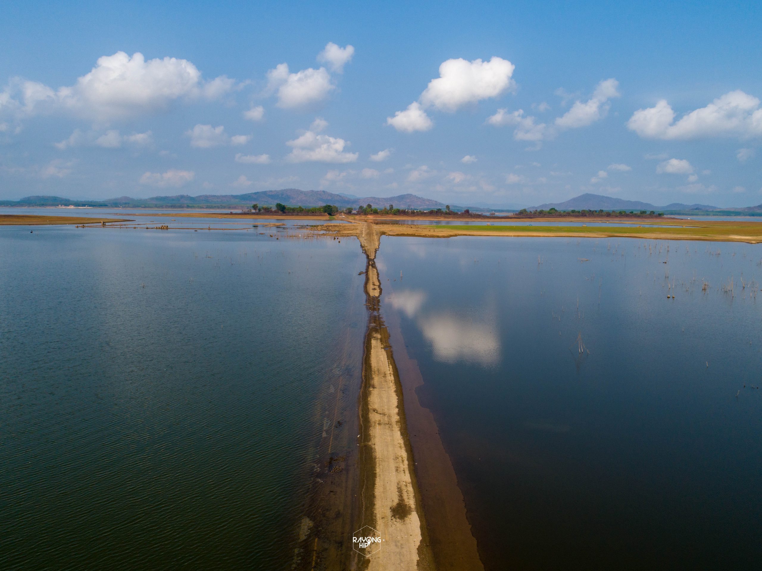 แล้งแจ้งเกิด บ้านหนองม่วง ณ อ่างเก็บน้ำประแสร์ จังหวัดระยอง